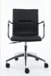 Silla de reuniones de cuero