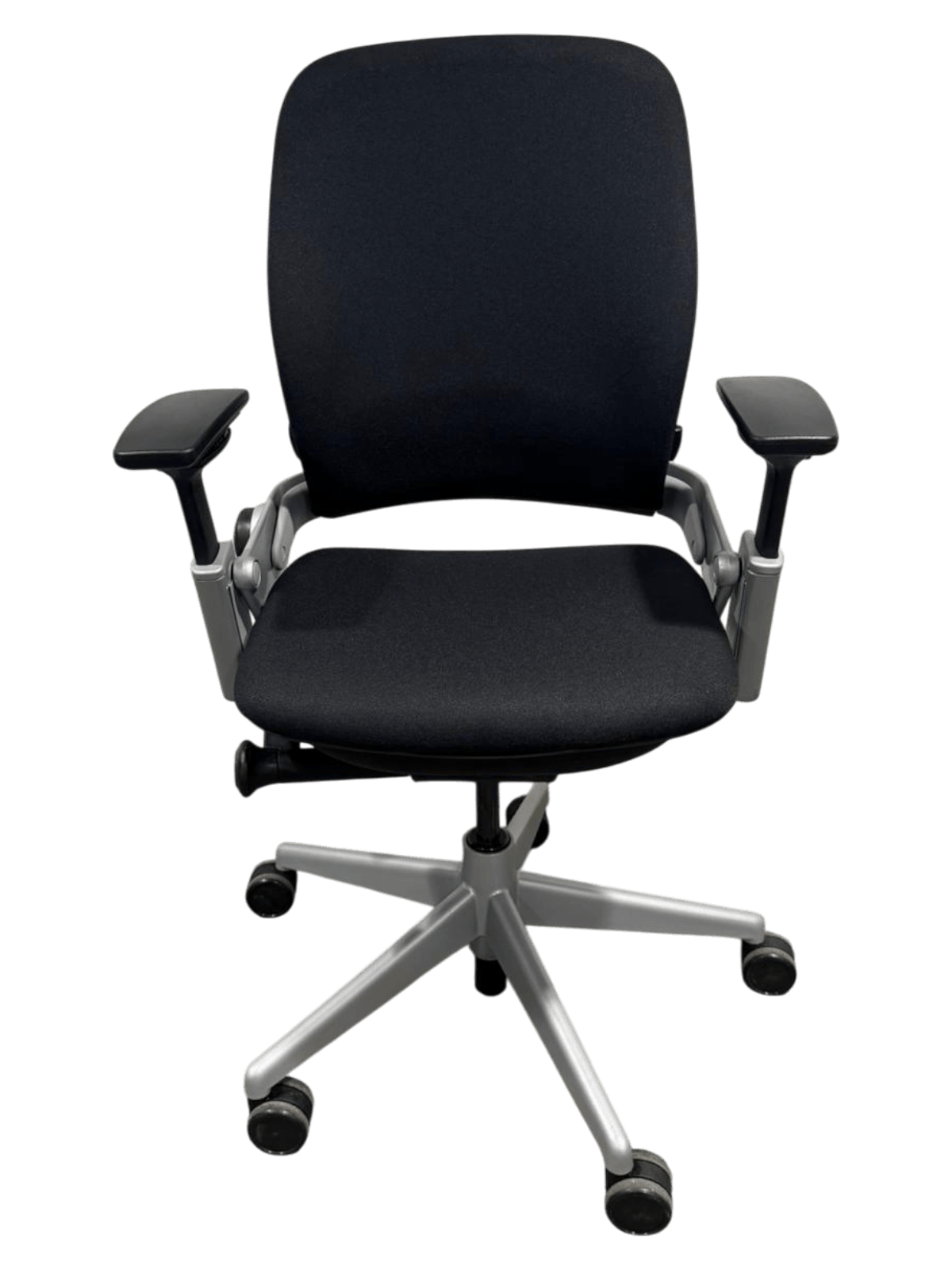 Steelcase Leap V2 Platinum Zwart