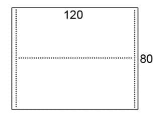 Plateau de bureau indépendant 120x80 cm