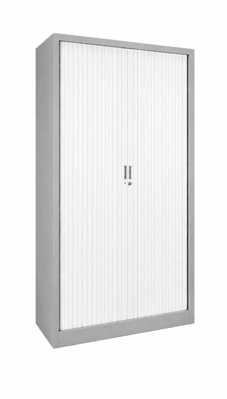 Armadio a serrandina 195/120/47 cm Alluminio qualità B