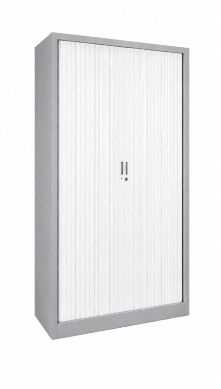 Armadio a serrandina 195/120/47 cm Alluminio qualità B