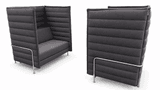 Vitra Alcove Grijs