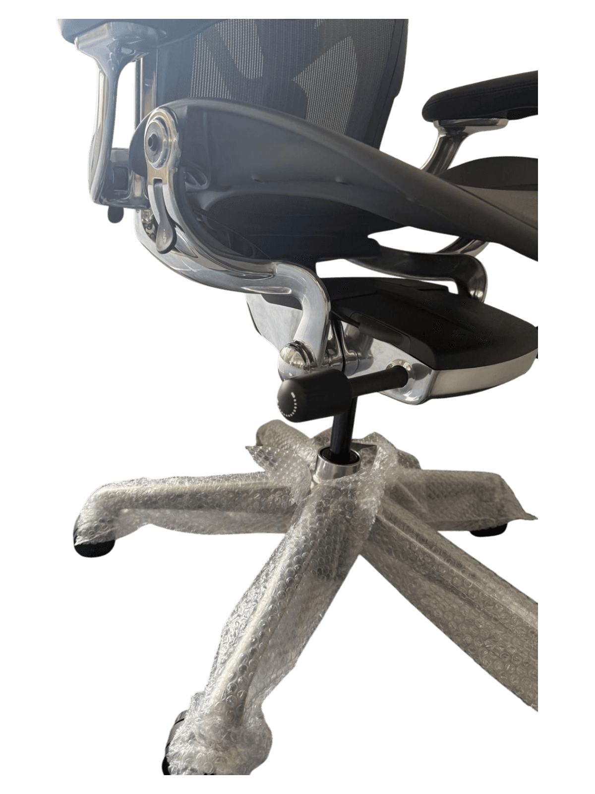 Herman Miller Aeron Remastered Polished Aluminum