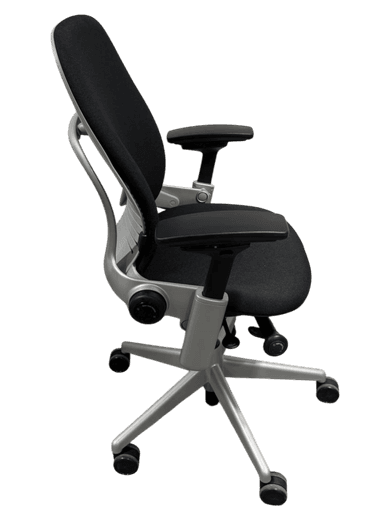 Steelcase Leap V2 Platinum Zwart