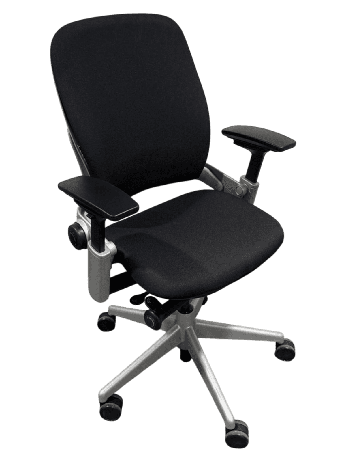Steelcase Leap V2 Platinum Zwart