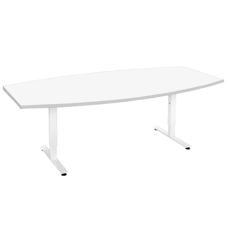 Mesa de reunión con forma de barril
