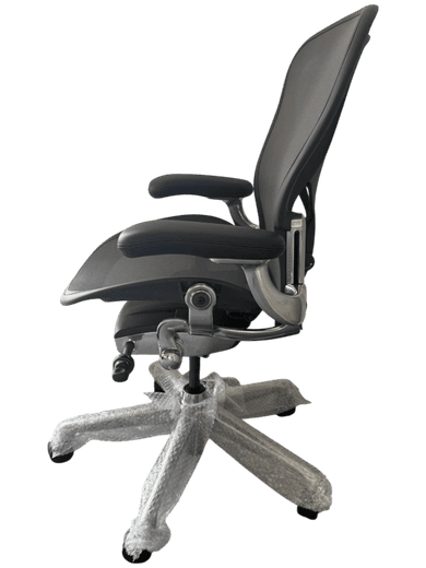 Herman Miller Aeron Remastered Polished Aluminum