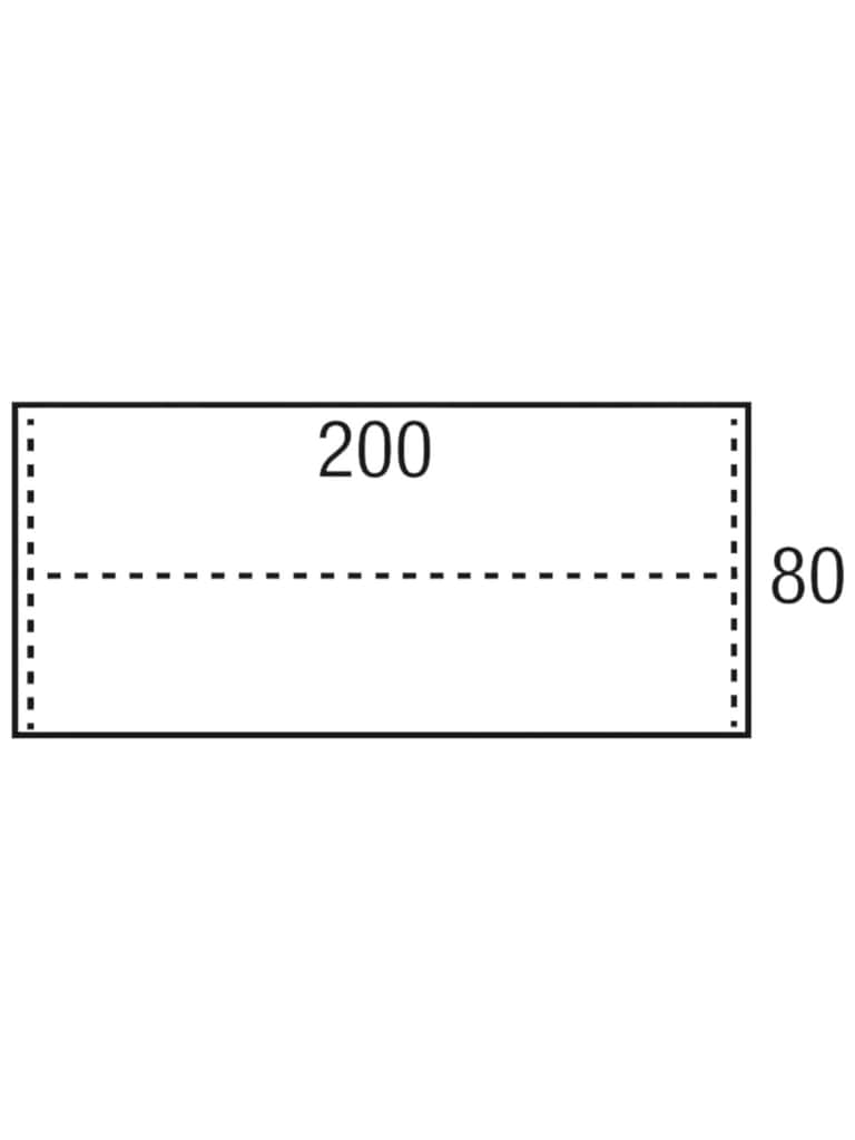 Plateau de bureau indépendant 200x80 cm