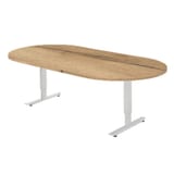 Table de réunion ovale