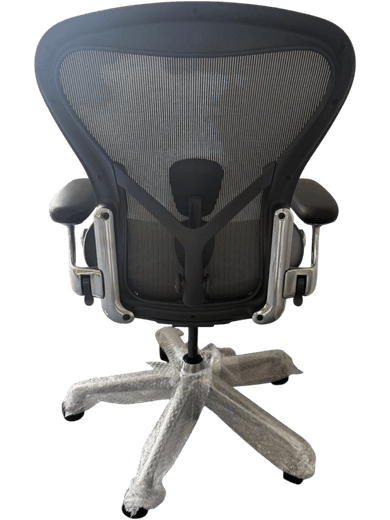 Herman Miller Aeron Remastered Polished Aluminum