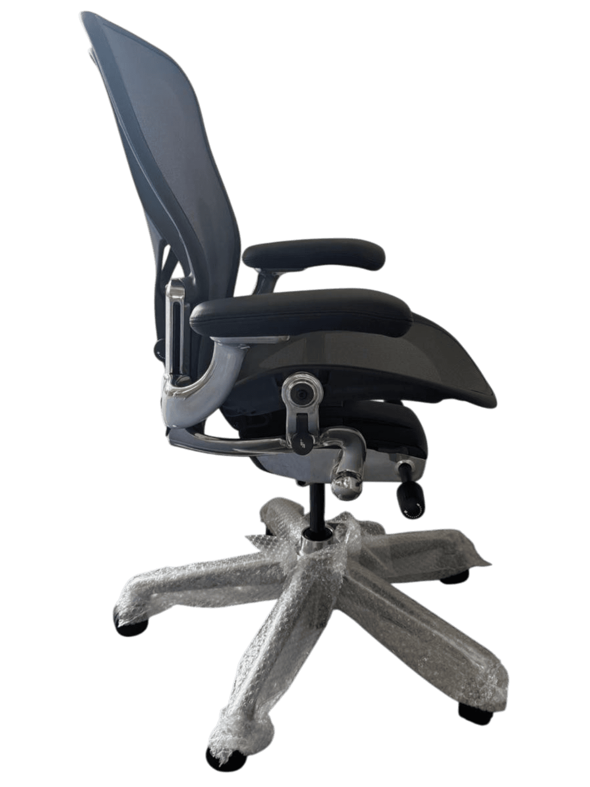 Herman Miller Aeron Remastered Polished Aluminum