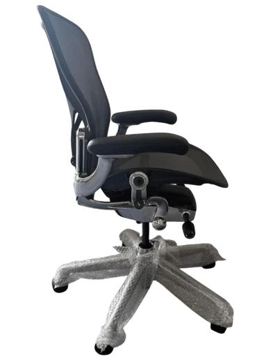 Herman Miller Aeron Remastered Polished Aluminum