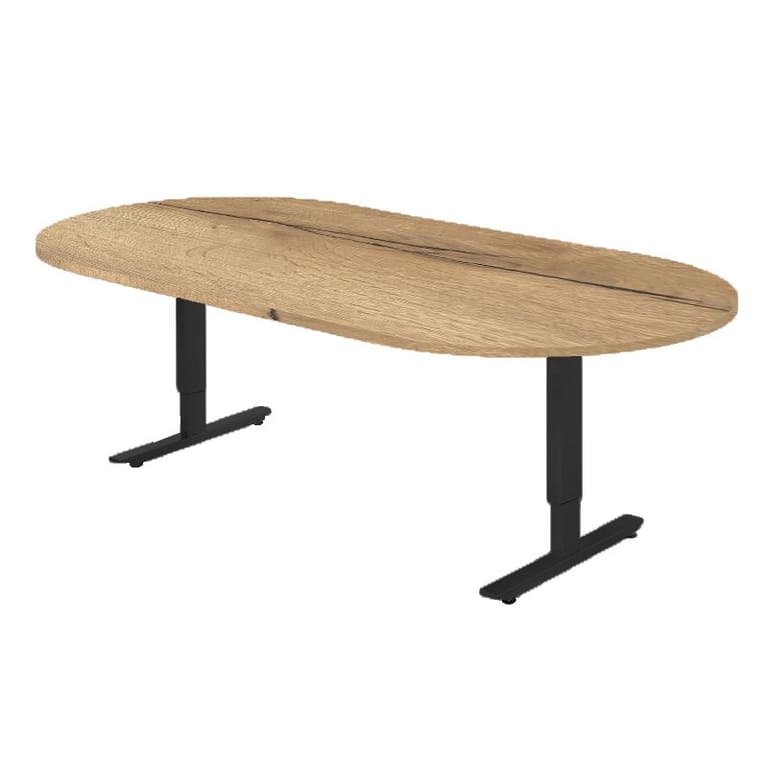 Mesa de reunión ovalada