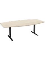 Mesa de reunión con forma de barril