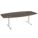 Mesa de reunión con forma de barril